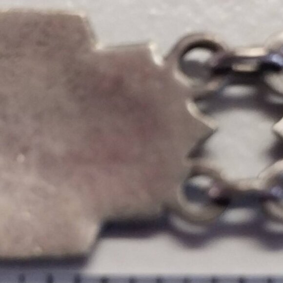 Vintage Art Deco 1930's Sterling Enamel Marcasite Bracelet - Picture 7 of 8